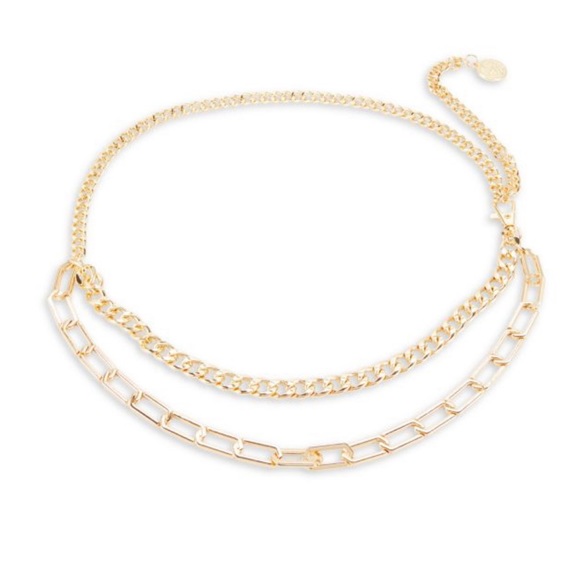 VINCE CAMUTO M/L 0.38'' Mix Chain Belt - Picture 1 of 2